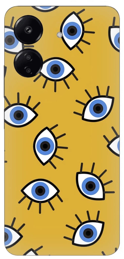 Eyes in Yellow Θήκη για Xiaomi Redmi 13C 4G