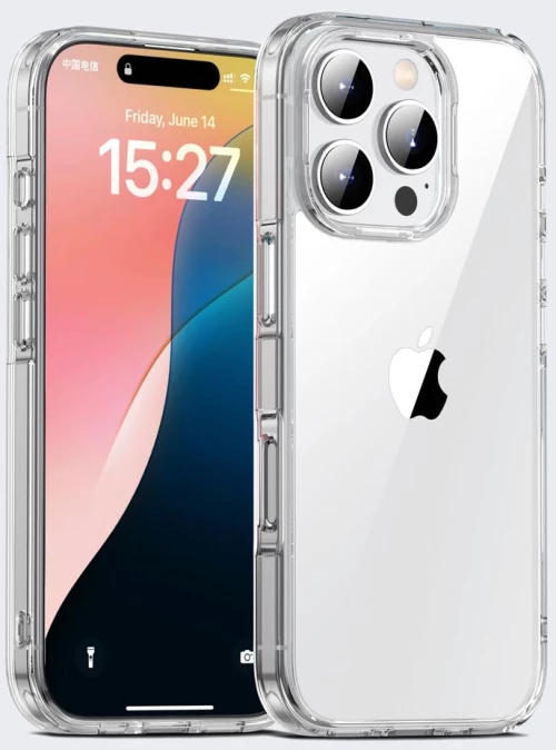 CLEAR Case 1.5mm Θήκη για Iphone 16 Pro transparent