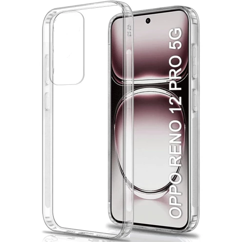 CLEAR silicone case 1,5mm Θήκη για OPPO Reno12 Pro 5G transparent