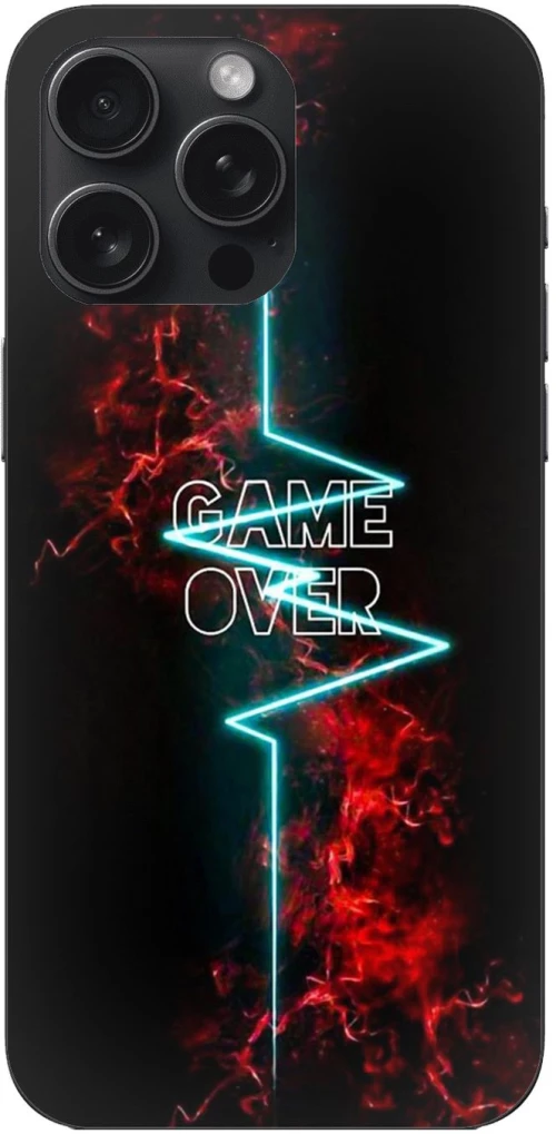 Game Over Θήκη για iPhone 16 Pro Max