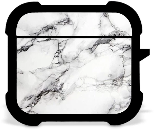 Marble White Custom Case Airpods 3