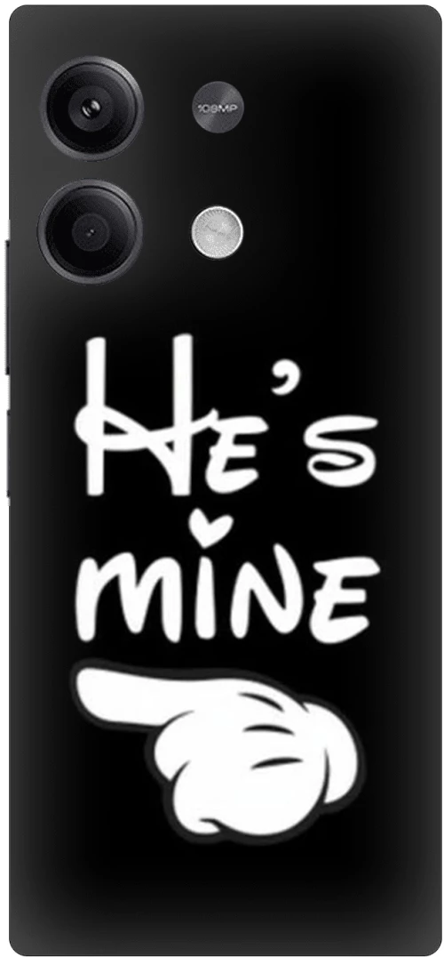 He's Mine Θήκη για Xiaomi Redmi Note 13 5G