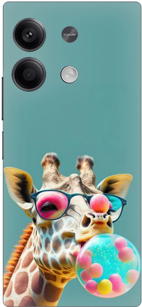 Colorful Giraffe Θήκη για Xiaomi Redmi Note 13 5G