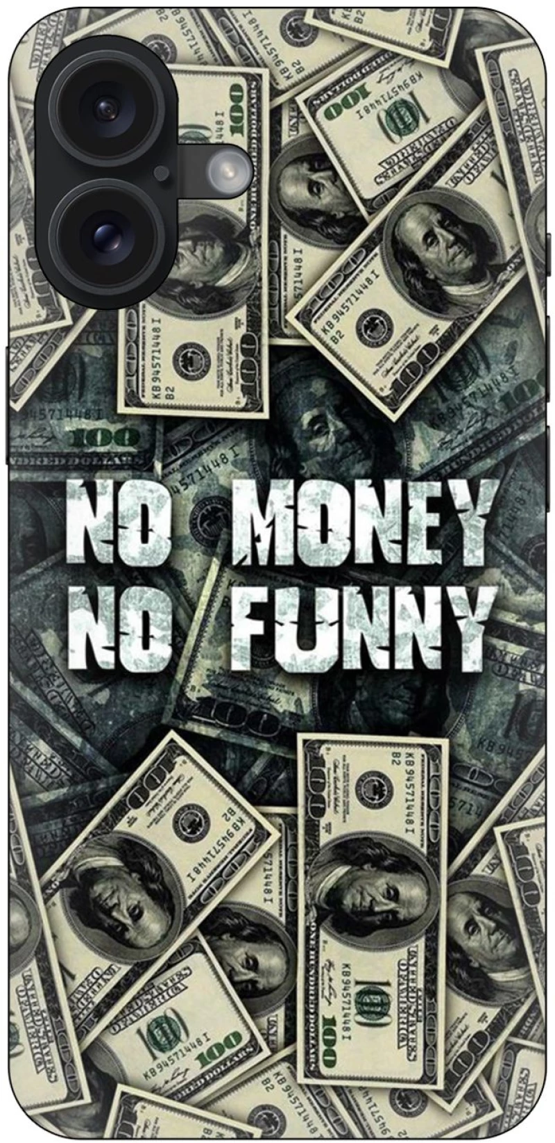 No Money No Funny Θήκη για iPhone 16 Plus