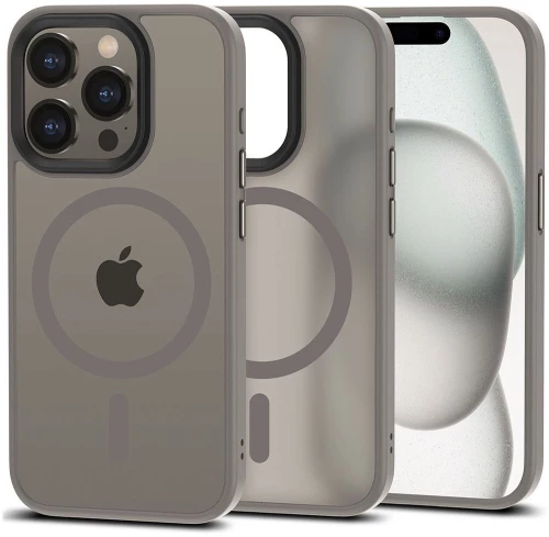 TECH-PROTECT MAGMAT MAGSAFE ΘΗΚΗ ΓΙΑ IPHONE 15 PRO MAX MATTE TITANIUM