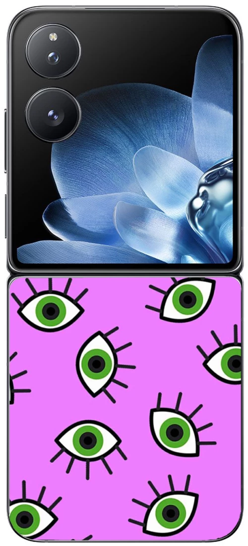 Eyes in Purple Θήκη για Xiaomi Mix Flip 5G