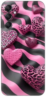 Leopard Hearts Case θήκη για Samsung Galaxy S24 5G