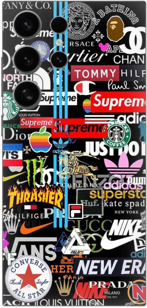 Stickers Brands Case θήκη για Samsung Galaxy S24 Ultra 5G