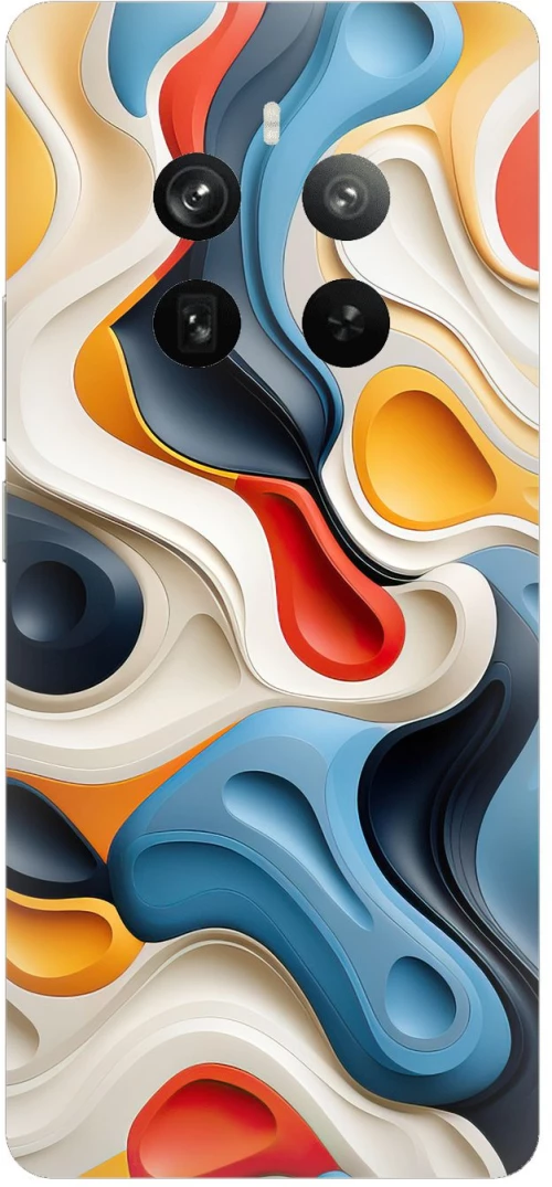 Colorful Pattern Case θήκη για Realme 12 Pro 5G