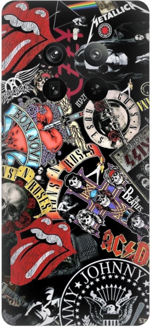 Rock Bands Case θήκη για Realme 12 Pro 5G