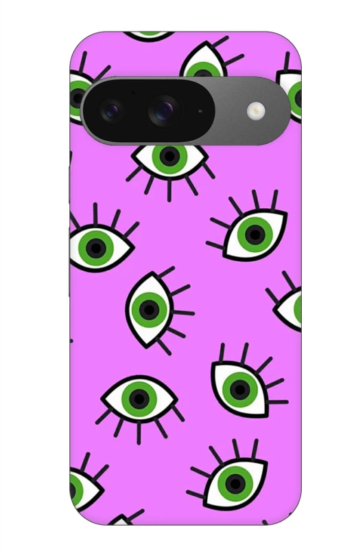 Eyes in Purple Case θήκη για Google Pixel 9 5G
