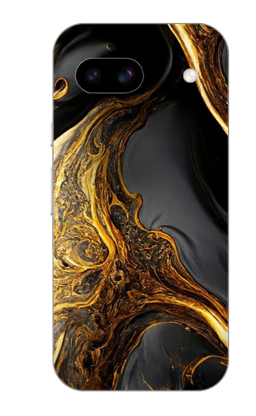 Marble Black-Gold Case θήκη για Google Pixel 8A 5G