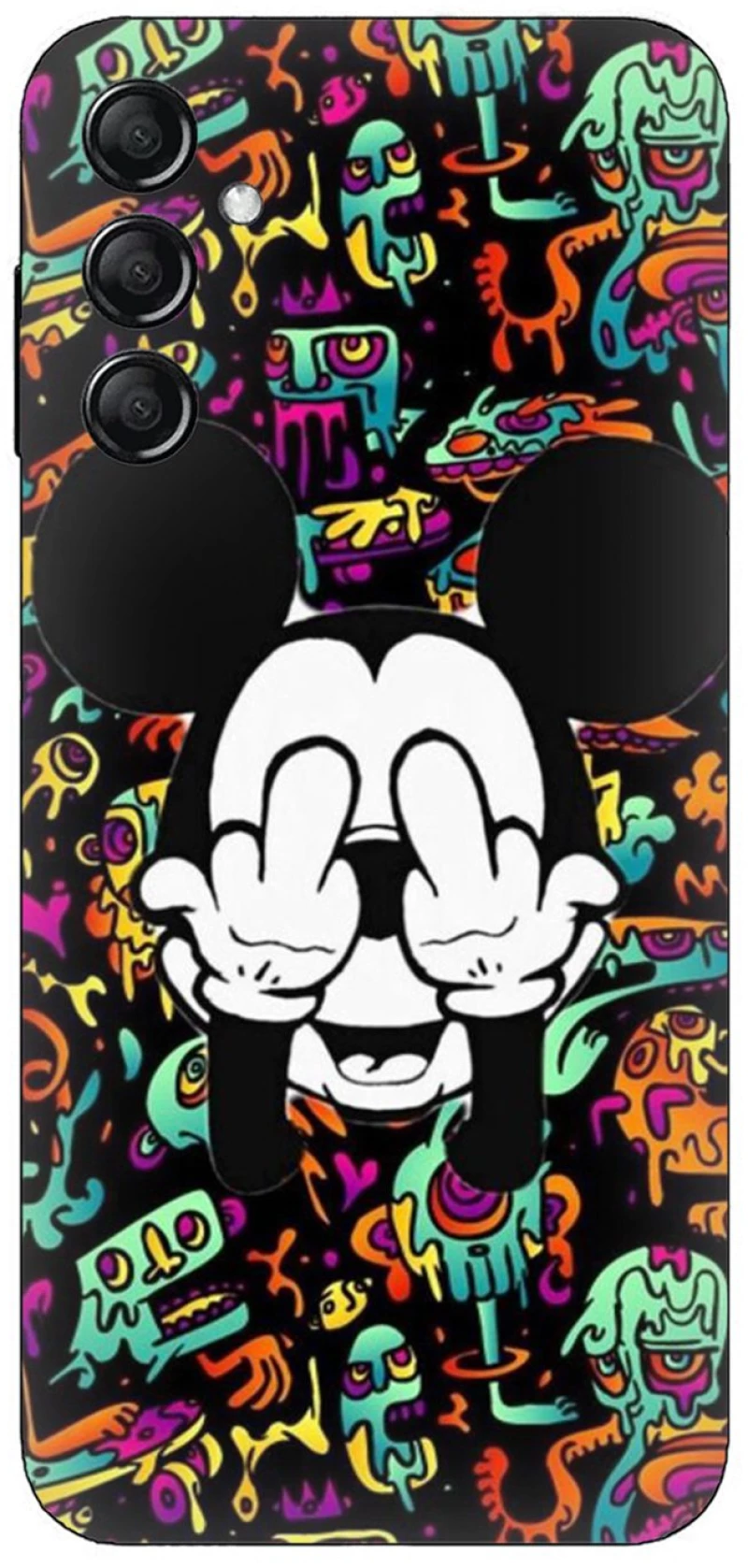 Mouse Middle Finger Case θήκη για Samsung Galaxy M15 5G