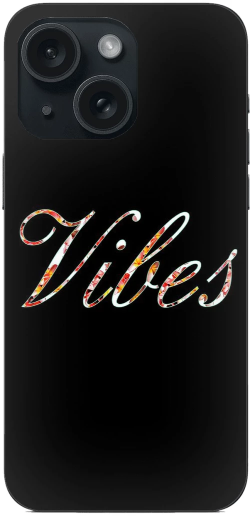BLACK VIBES Case Θήκη για iPhone 15 Plus