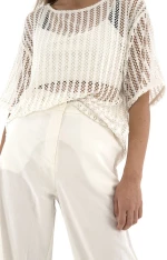 KENDALL n KYLIE TOP WOMEN KENDALL & KYLIE ΛΕΥΚΟ (KCSP17157TK)