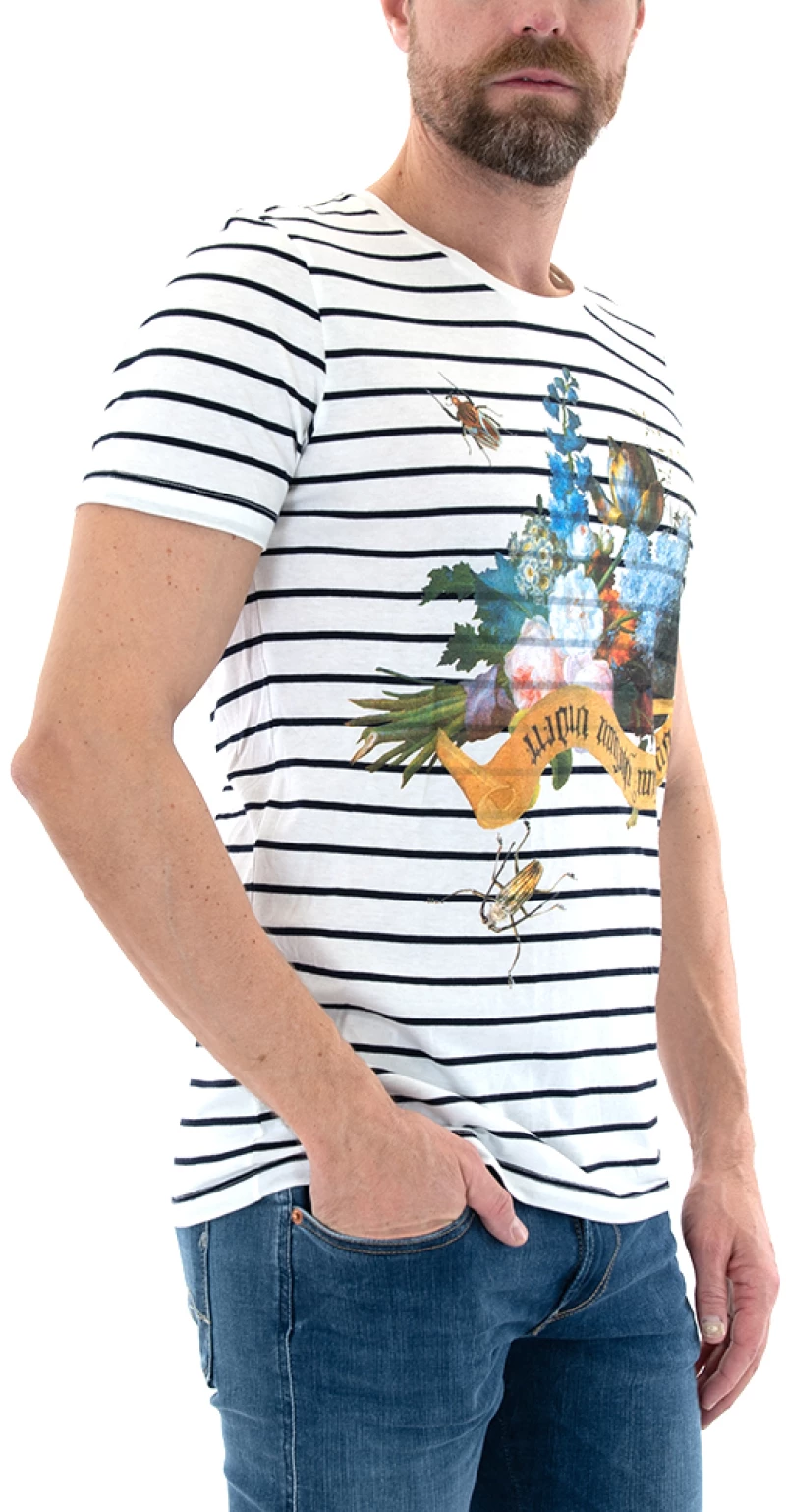ANTONY MORATO T-SHIRT MEN ANTONY MORATO ΛΕΥΚΟ (KS01439-FA110061-1000)