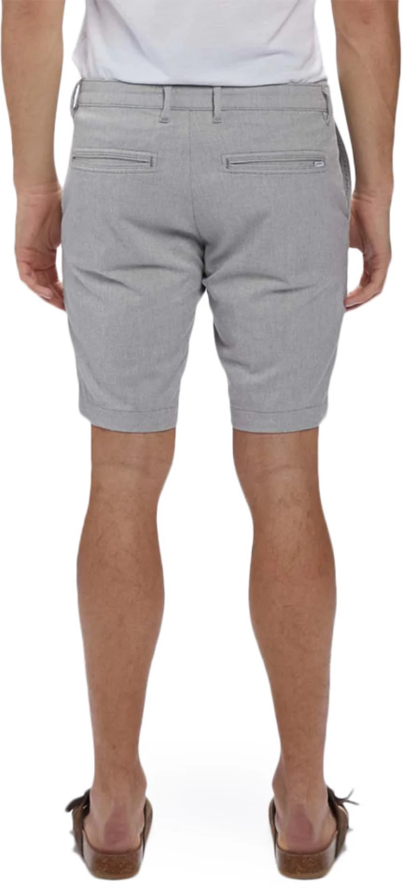 GABBA JET DOMO SHORTS MEN GABBA ΓΚΡΙ- ΛΕΥΚΟ (10400-0014)