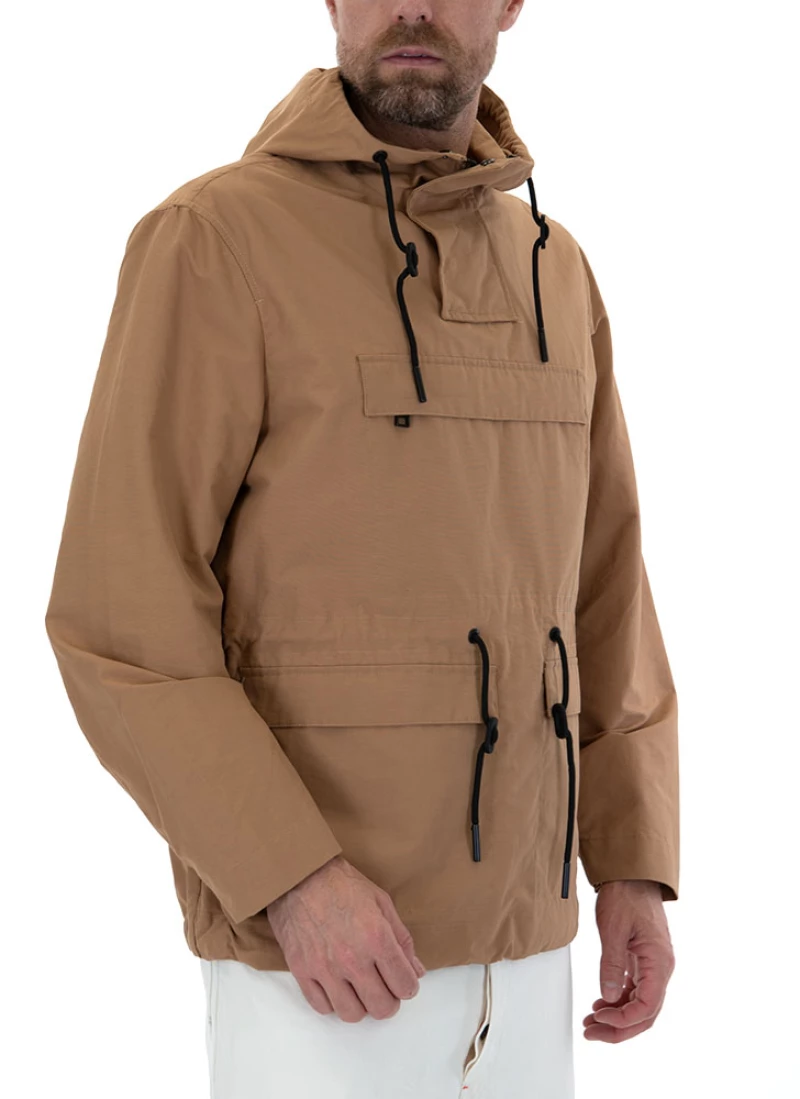 TED BAKER HERMON OVERHEAD JACKET MEN TED BAKER CAMEL (256455-CAMEL)