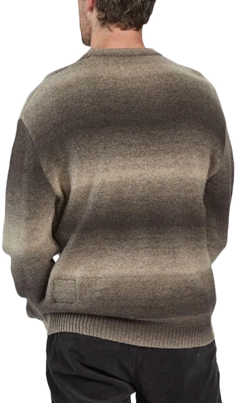 GABBA SHADOW WOW KNITWEAR MEN GABBA ΚΑΦΕ- ΜΠΕΖ (10587-3014)