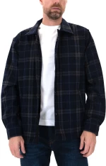 GABBA REBEL BLAUT OVERSHIRT MEN GABBA ΓΚΡΙ- ΜΠΛΕ (10747-0009)