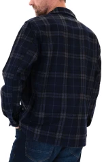 GABBA REBEL BLAUT OVERSHIRT MEN GABBA ΓΚΡΙ- ΜΠΛΕ (10747-0009)