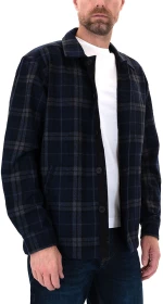GABBA REBEL BLAUT OVERSHIRT MEN GABBA ΓΚΡΙ- ΜΠΛΕ (10747-0009)