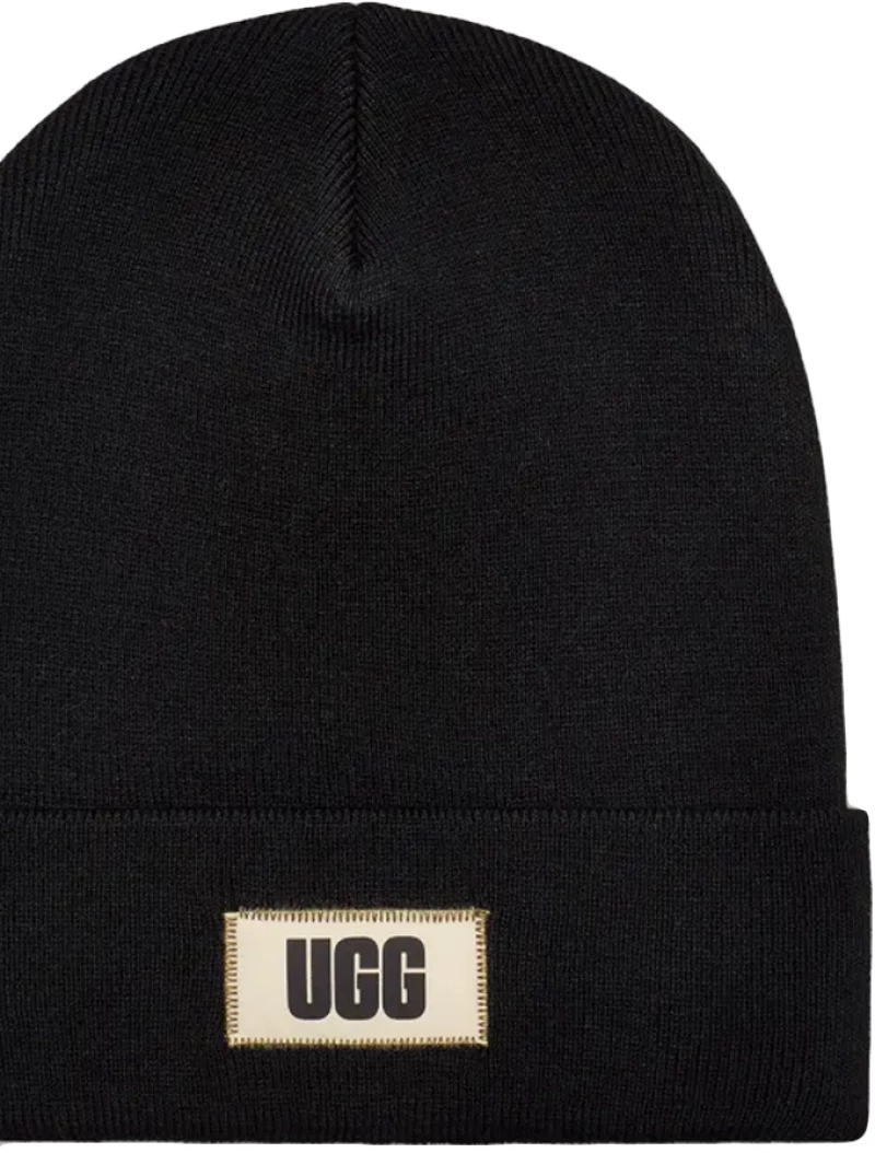 UGG HIGH CROWN BEANIE MEN UGG ΜΑΥΡΟ (101067-BLK)