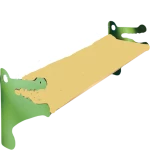 Kit ES Kroko  Ράφι Οξυά Με 2 Βραχίονες , Πράσινο 80Χ20CM