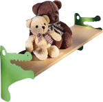 Kit ES Kroko  Ράφι Οξυά Με 2 Βραχίονες , Πράσινο 80Χ20CM