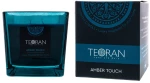 Αρωματικό κερί Amber Touch 210gr της Teoran