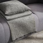 Ριχτάρι Τριθέσιου 180x310cm GOFIS HOME  Yrsa Cloud Grey 141/15