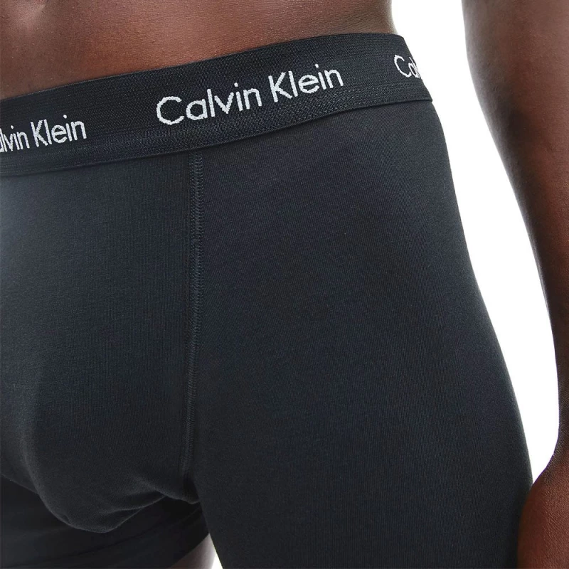 CALVIN KLEIN TRUNK 3PACK BOXERS MEN CALVIN KLEIN ΜΑΥΡΟ (0000U2662G-XWB)