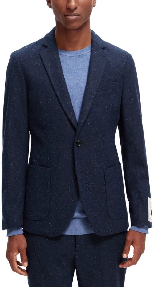 SCOTCH n SODA SPECKLED BLAZER MEN SCOTCH & SODA ΜΠΛΕ (171273-0217)
