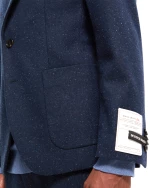 SCOTCH n SODA SPECKLED BLAZER MEN SCOTCH & SODA ΜΠΛΕ (171273-0217)