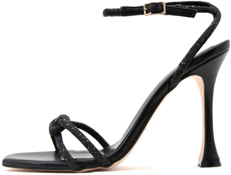 MOURTZI LEATHER HIGH HEEL SANDALS WOMEN MOURTZI ΜΑΥΡΟ (MRTZ-10/1008E20-BLACK-L)