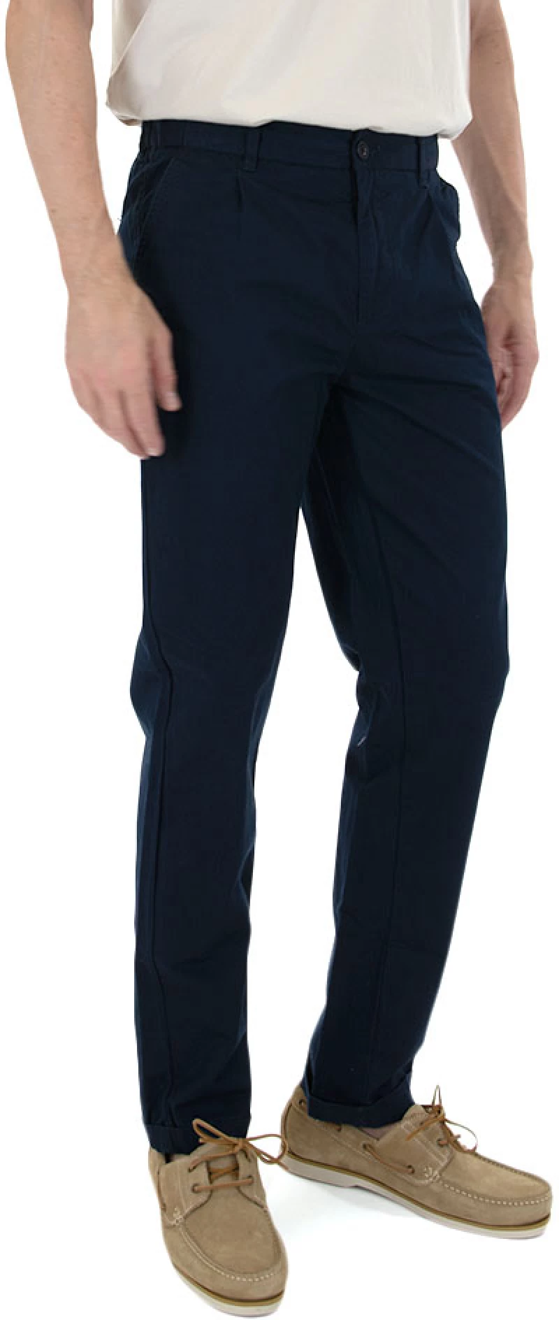 LES DEUX PINO LINEN PANTS MEN LES DEUX ΜΠΛΕ (LDM510008-460460)
