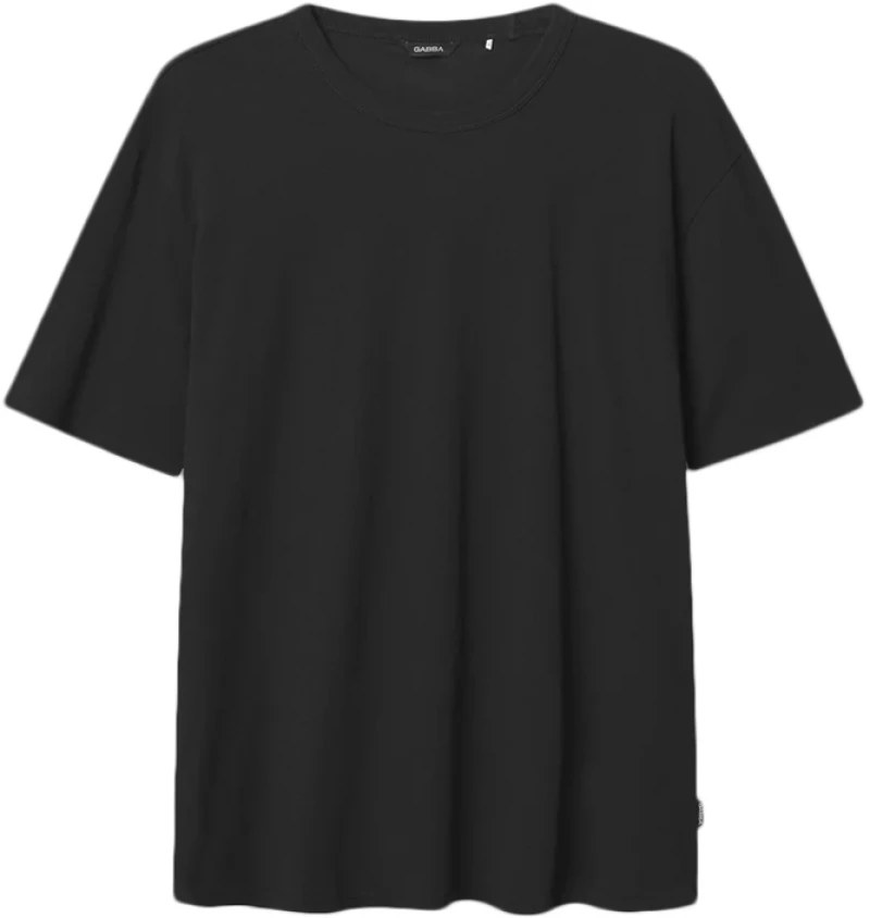GABBA LAGOS T-SHIRT MEN GABBA ΜΑΥΡΟ (10957-9999)