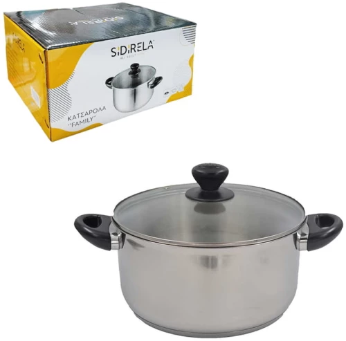 Sidirela Family Κατσαρόλα 22cm - Casserole Pot