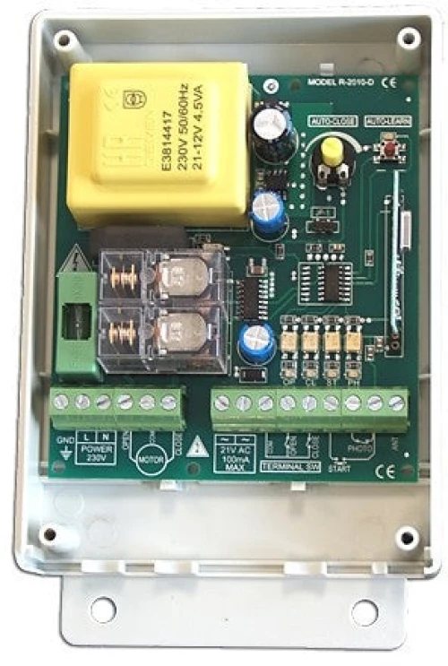 Πινακοδέκτης ελέγχου Autotech R-2010 για μηχανισμούς ρολού 230 VAC