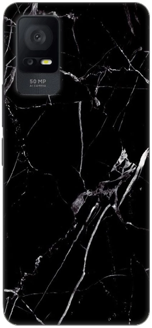 Marble  Silicone Case θήκη για TCL 406 black