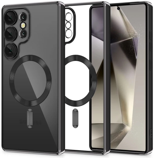 TECH-PROTECT MAGFLEX MAGSAFE ΘΗΚΗ ΓΙΑ GALAXY S25 ULTRA SHINY BLACK