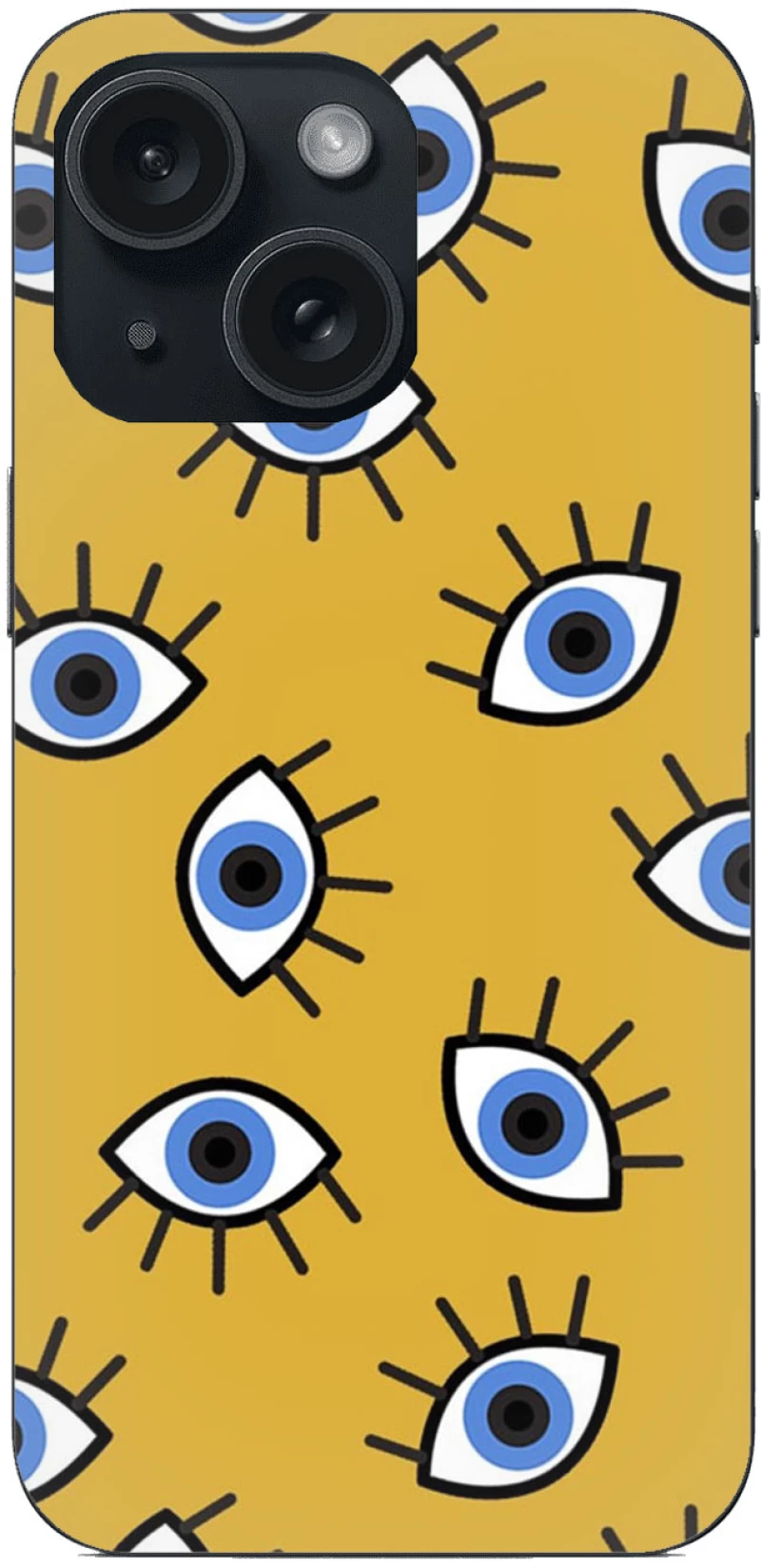 Eyes in Yellow Case Θήκη για iPhone 14 Plus