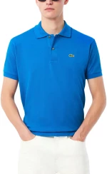 LACOSTE ORIGINAL REGULAR FIT POLO T-SHIRT MEN LACOSTE ΜΠΛΕ (L1212-3D3)
