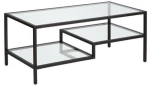 STEP COFFEE TABLE ΜΑΥΡΟ 110x50xH42cm Liberta 04-0807