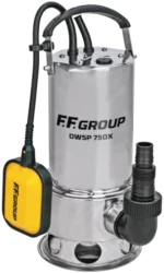 Αντλία υποβρύχια ακάθαρτων υδάτων iNOX DWSP-750X, 1hp FF GROUP 43480