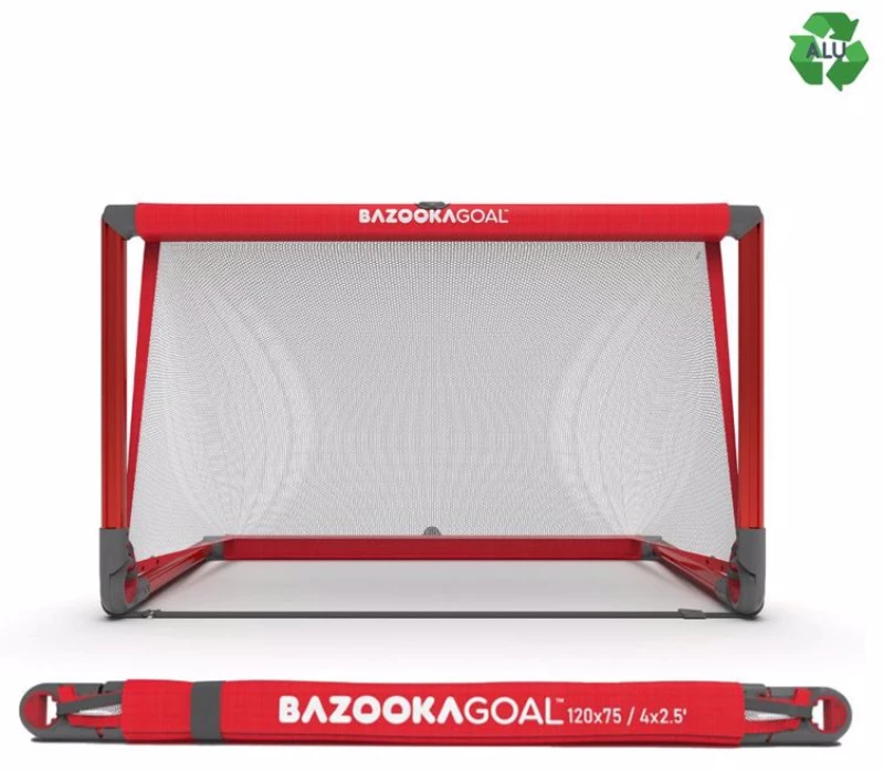 Bazooka Τέρμα Ποδοσφαίρου Αλουμινίου - Κόκκινο 09.57010