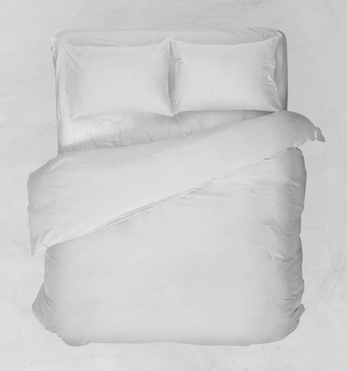 Σεντόνι Μονό Με Λάστιχο Polycotton 100x200+25εκ Λευκό Basic Collection Viopros