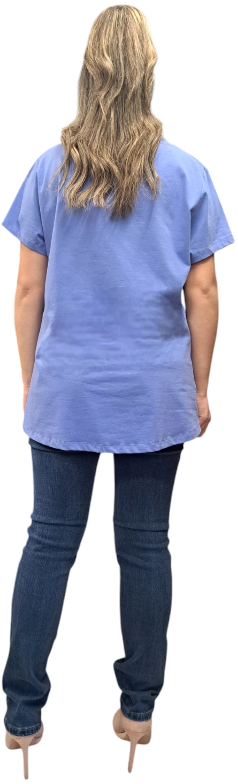 Γυναικείο T-shirt Sneaker ΓΑΛΑΖΙΟ