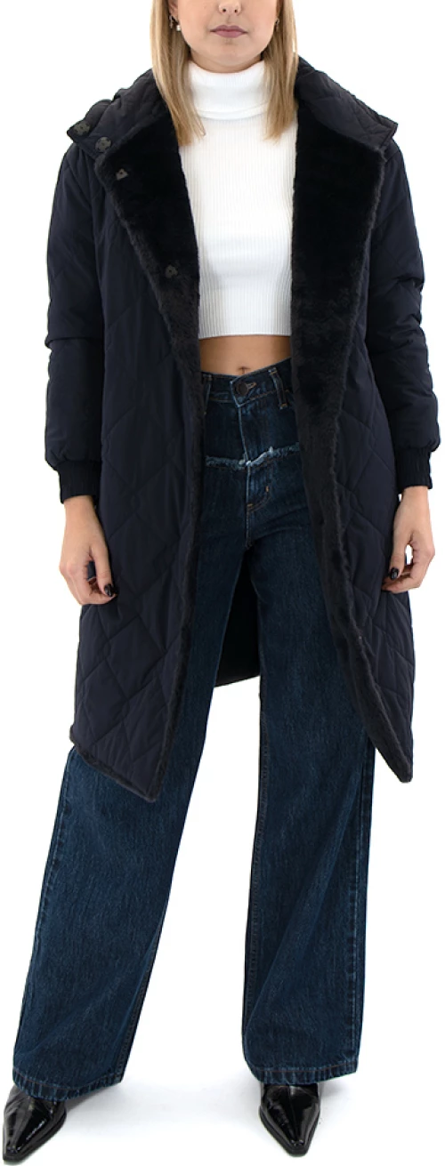 OAKWOOD ANDOLA REVERSIBLE FUR COAT WOMEN OAKWOOD ΜΠΛΕ (64975-534)