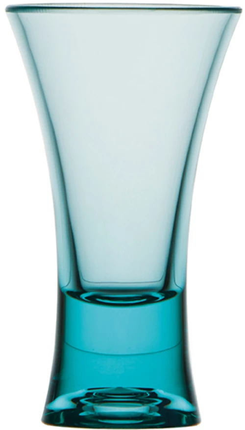 Ποτήρι Shot Glass Άθραυστο Tritan™ χωρίς BPA Square Turqouise-Marine Business (Σετ 6 Τεμ.)